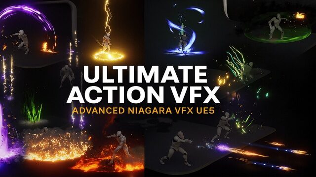 Ultimate Action Niagara VFX — Combat VFX for Unreal Engine by UEDEV