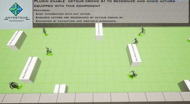 AnyDetourComponent Plugin — Plugins for Unreal Engine by UEDEV