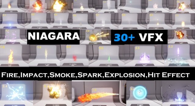 Essential Niagara VFX Pack — Bundles for Unreal Engine by UEDEV