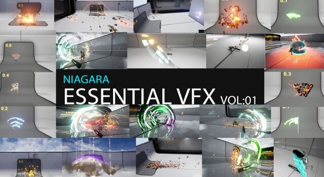 Advanced Niagara Essential VFX Vol:01 — Bundles for Unreal Engine by UEDEV