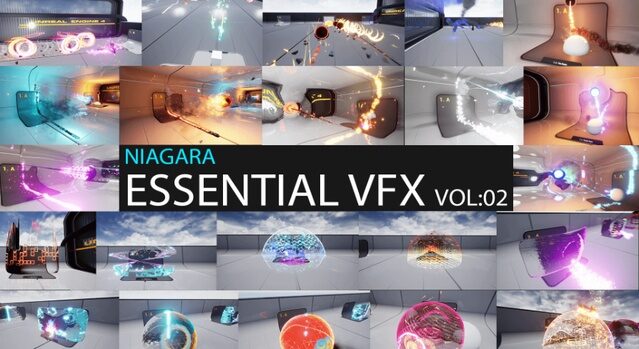Niagara Essential VFX Vol:02 — Bundles for Unreal Engine by UEDEV