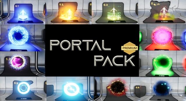 Portal Pack — Environmental VFX for Unreal Engine by UEDEV