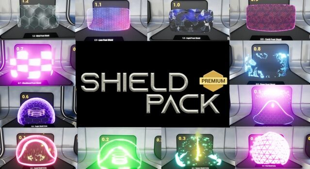 Shield Pack — Combat VFX for Unreal Engine by UEDEV