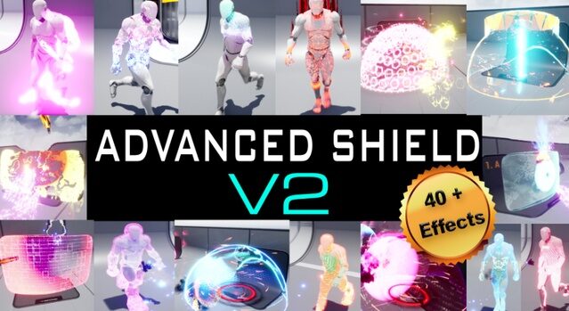 Advanced Shield VFX V2 — Combat VFX for Unreal Engine by UEDEV